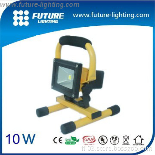 shenzhen factory 10W rechargeable led flood light